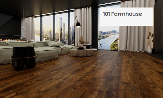 101 Farmhouse - Woden Flooring Garnet Collection 7mm SPC Vinyl