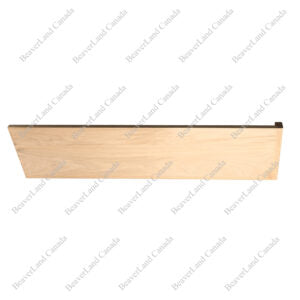 Available in 42”, 48” Square Edge Treads with Front Return, Open on Right Side White Oak 100pcs/skid (STE301-R)