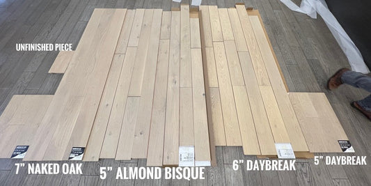 Naked Oak - Vidar American Oak 7" x 3/4" Engineered Hardwood T&G