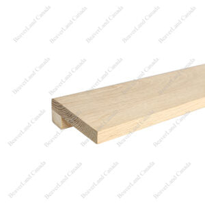 4-1/2” (Width) * 3/4” (Thick) Square Edge With the Return Connect to Hardwood Solid White Oak (SN301-SH)