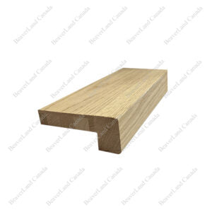 4-1/2” (Width) * 3/4” (Thick) Square Edge With the Return Connect to Hardwood Solid-Engineered Engineered White Oak (SNE301-SH)