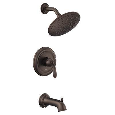 Moen UT2253EPORB- Brantford M-Core 2-Series Eco Performance 1-Handle Tub And Shower Trim Kit In Oil Rubbed Bronze (Valve Sold Separately)