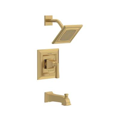American Standard TU455508.GN0 - Town Square S 1.75 Gpm/6.8 L/Min Tub And Shower Trim Kit With Water-Saving Showerhead, Double Ceramic Pressure Balance Cartridge With Lever Handle