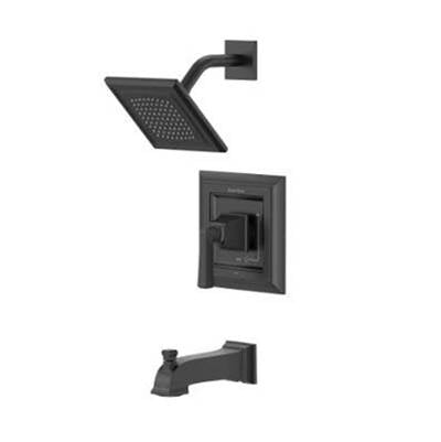 American Standard TU455508.243 - Town Square S 1.75 Gpm/6.8 L/Min Tub And Shower Trim Kit With Water-Saving Showerhead, Double Ceramic Pressure Balance Cartridge With Lever Handle
