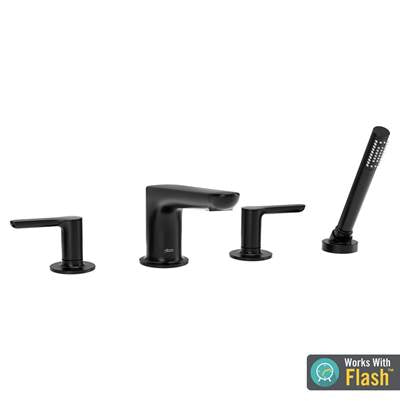 American Standard T105901.243 - Studio® S Bathtub Faucet With Lever Handles And Personal Shower For Flash® Rough-In Valve