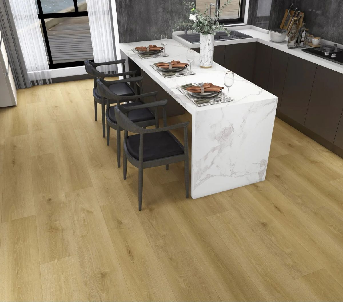 Nara EL211004 - Canadian Standard Flooring 12mm Waterproof Laminate | Elemental12 Collection