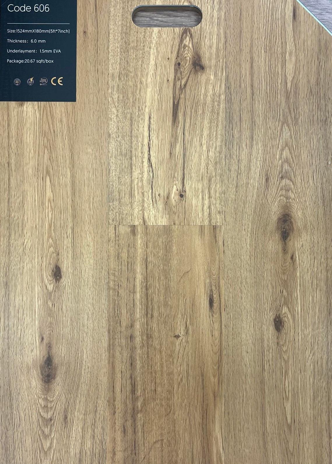 606 - Woden Flooring SPC Vinyl 6mm Collection