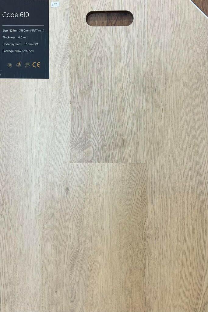 610 - Woden Flooring SPC Vinyl 6mm Collection