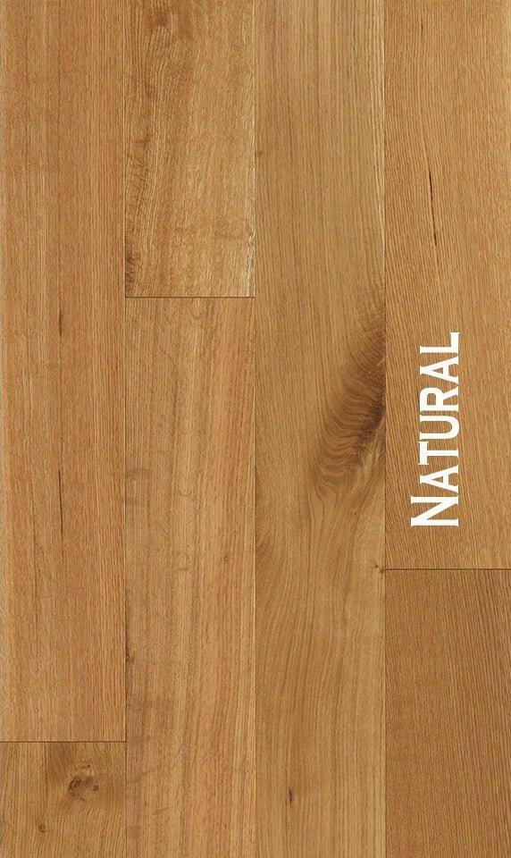 Natural - BOEN 5" Oak Engineered Hardwood Canadian Standard Flooring