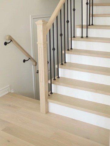 Vidar Design Hardwood Stairs (Both Side Open Return)