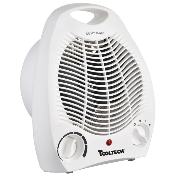 Compact Plastic Fan Heater 750-1500W (100071)