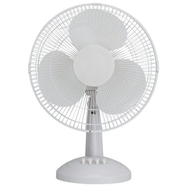 Oscillating Desk Fan 3-Speed 12in (100075)