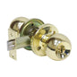 Door Lock Knob Entry Polish Brass (100101)