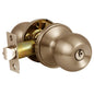 Door Lock Knob Entry Antique Brass (100102)