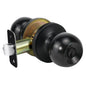 Door Lock Knob Entry Black (100106)