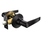 Door Lock Lever Entry Black Straight Handle (100110)