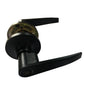 Door Lock Lever Privacy Black Straight Handle (100111)