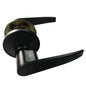 Door Lock Lever Passage Black Straight Handle (100113)