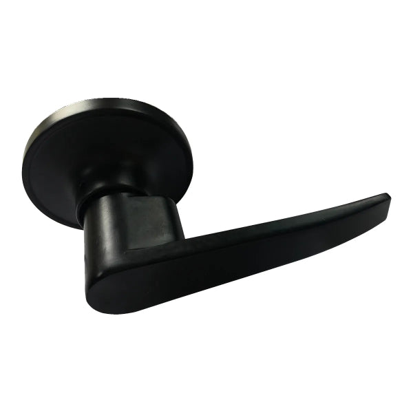 Door Lock Lever Dummy Black Straight Handle (100114)