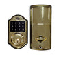 Ornate Electronic Deadbolt Polish Brass (100151)