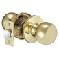 Door Lock Knob Passage Polished Brass (100205)