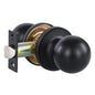 Door Lock Knob Passage Black (100206)