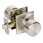 Door Lock Knob Passage Cove Satin Nickel (100218)