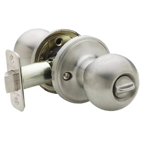 Door Lock Knob Privacy Stainless Steel (100300)