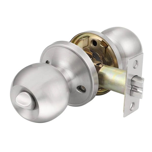 Door Lock Knob Privacy Stainless Steel (100304)