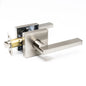 Door Lock Lever Privacy Square Satin Nickel (100316)