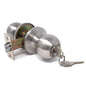 Door Lock Knob Entrance Satin Chrome (Commercial) (100330)