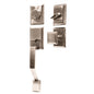 Door Lock Grip Square Satin Nickel (100443)