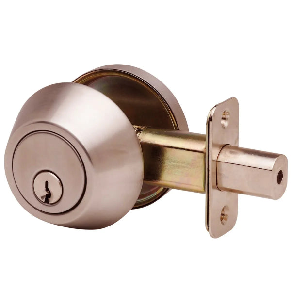 Deadbolt Single Cylinder Pewter (100452)