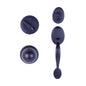 Door Lock Grip Teardrop Black ORB (100483)