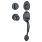 Dummy Door Lock Grip Teardrop Black ORB (100483-1)