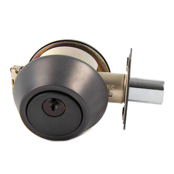 Deadbolt Single Cylinder Black (100504)