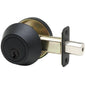 Deadbolt Single Cylinder Black (100505)