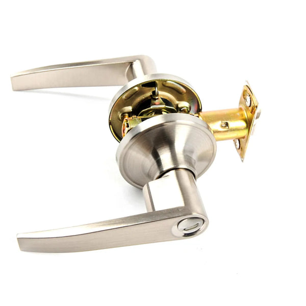 Door Lock Lever Privacy Stainless Steel (100651)