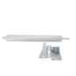 Pneumatic Aluminum Door Closer 10.5in x 1.25in White (100674)
