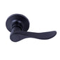 Door Lock Lever Dummy Black (Right Side) Curved Handle (100766)