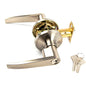 Door Lock Lever Entry Pewter (100850)