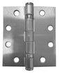 3PC Full Mortise Ball Bearing Butt Hinge 4in x 4½in Square Corner Brushed Nickel (100946)
