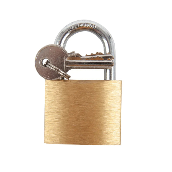 Padlock Brass 1 ¾in (45mm) K/A (101009)