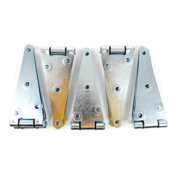 10PK Hinge 6in Strap HD Zinc (103078)
