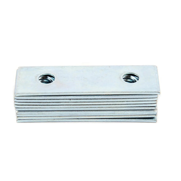 10PK Mending Plate 2in Zinc Plated (103142)