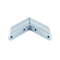 10PK Corner Braces 2½in Zinc Round Corners (103163)