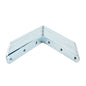 10PK Corner Brace 4in Zinc Round Corners (103166)