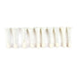10PC Spring Door Stops 3in White (103419)