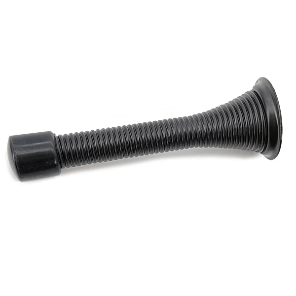 10pc Spring Door Stop 3in Black (103425)