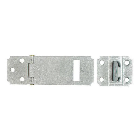 6in Hasp Steel [Zp] 1PC/Bag with UPC Label (103458)